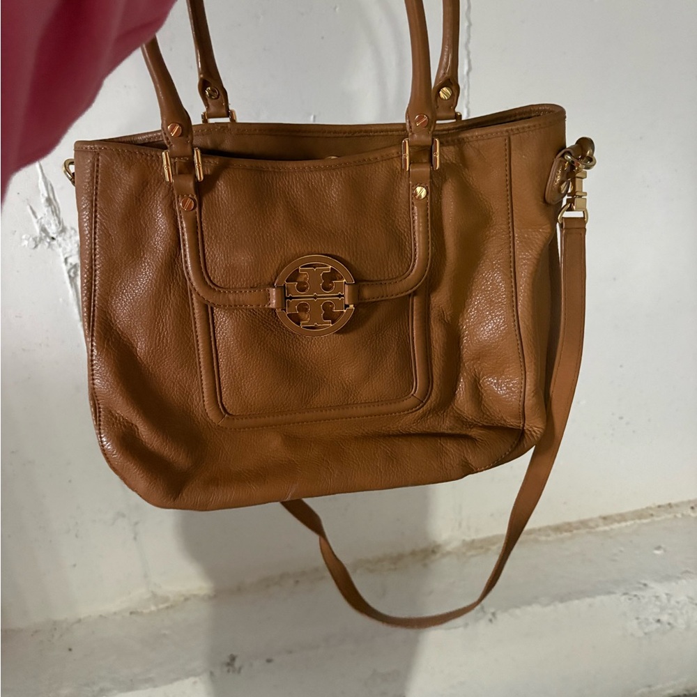 Tory Burch Tan Leather Tote